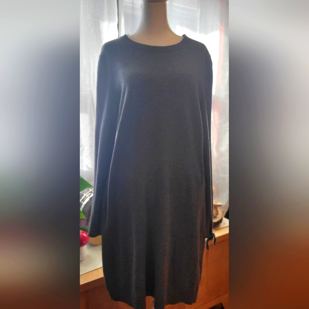 Banana Republic gray sweater dress